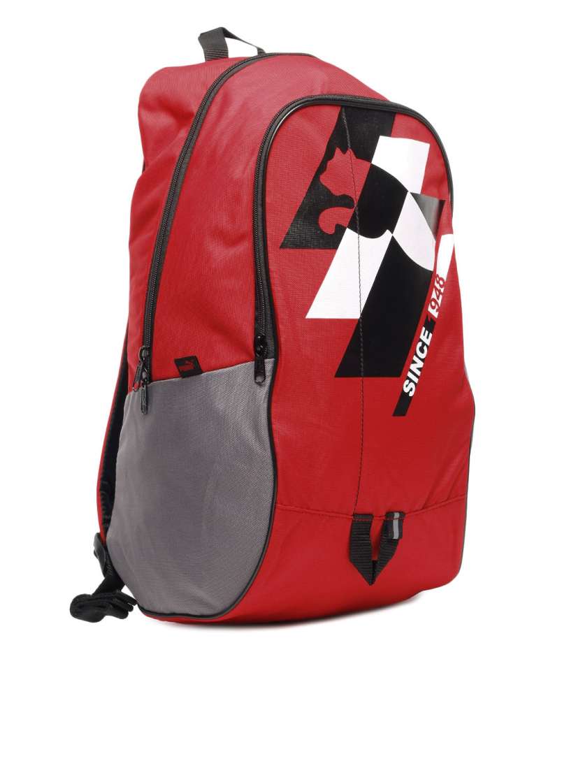 Buy Puma Unisex Red Flow Backpack Backpacks for Unisex 60911 Myntra