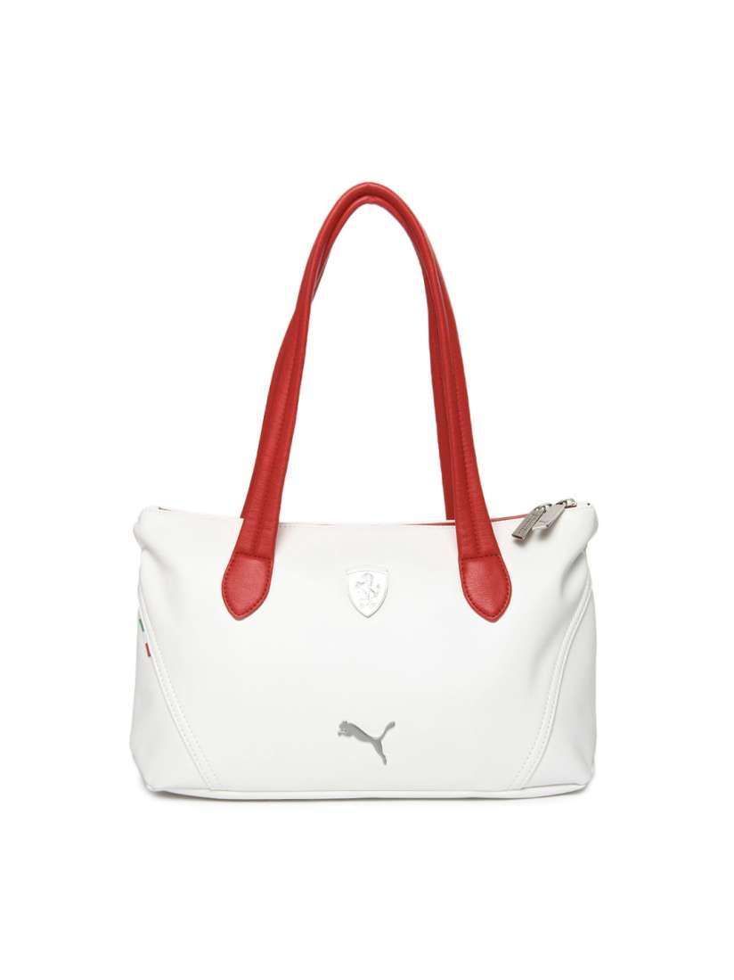 Buy Puma Red White Ferrari LS Shoulder Bag Handbags for Women 244830 Myntra