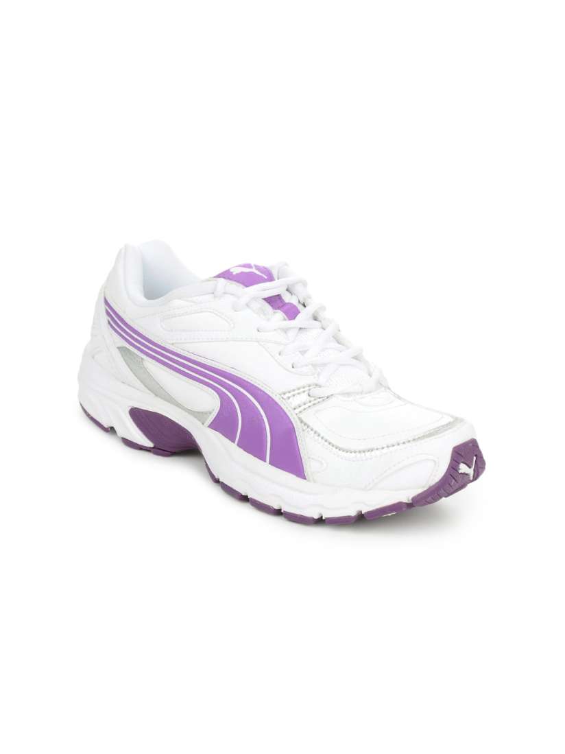 Buy Puma Women s Axis XT White Shoe Casual Shoes for Women 61447 Myntra