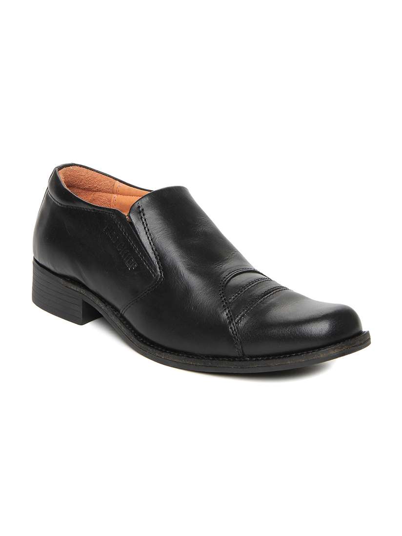 Buy Red Chief Men Black Leather Semi Formal Shoes Formal Shoes for Men 315569 Myntra