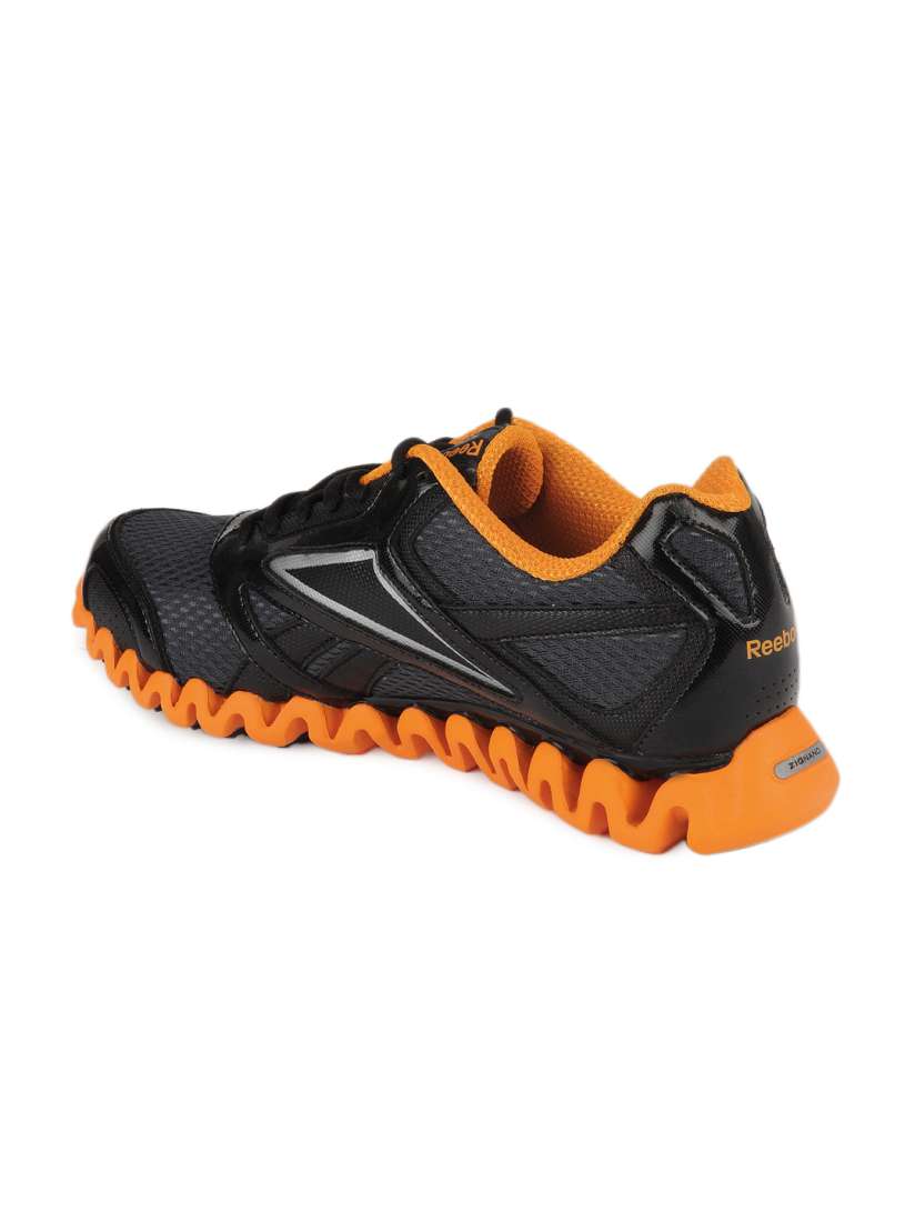 Buy Reebok Men Black Orange Zignano Race Sports Shoes Sports Shoes for Men 127054 Myntra