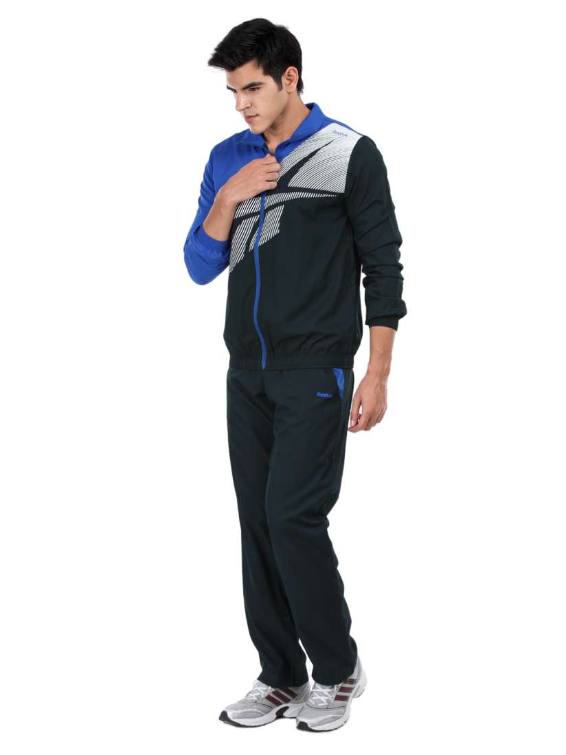 Buy Reebok Men Navy Royal Blue Ribstop Running Tracksuit Tracksuits for Men 128146 Myntra