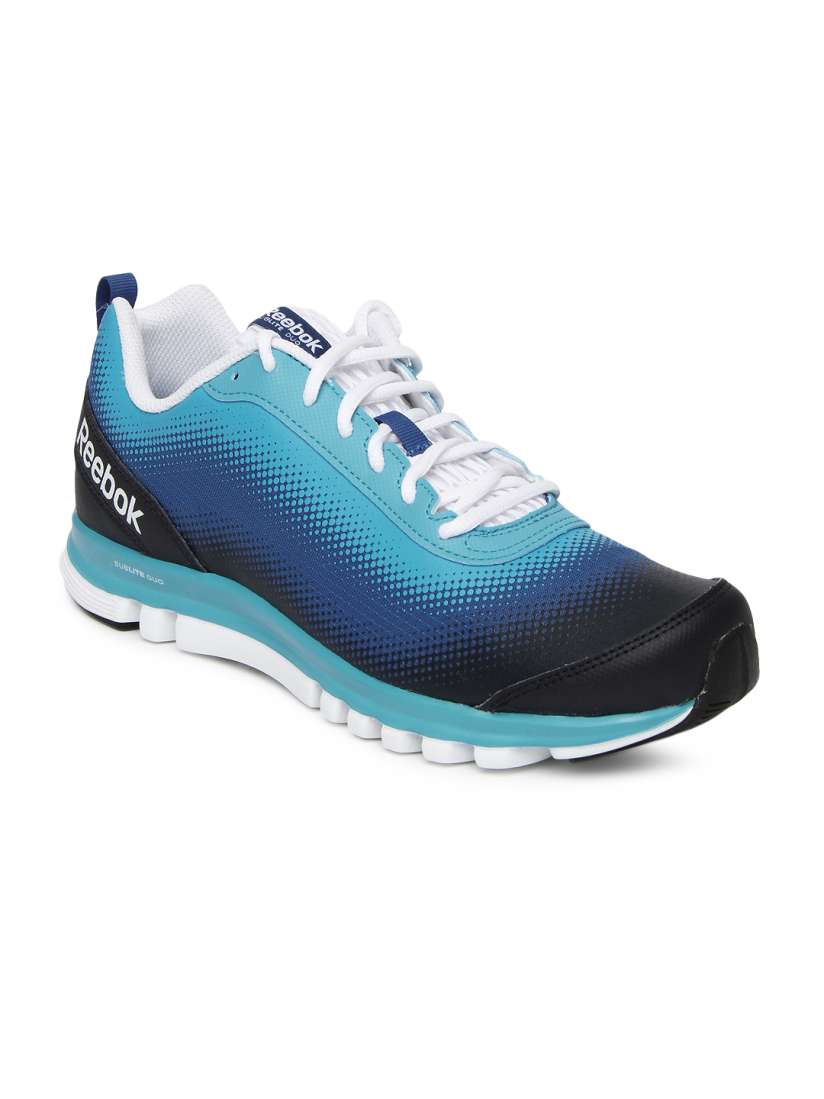 Buy Reebok Men Blue Black Sublite Duo Running Shoes Sports Shoes for Men 410503 Myntra