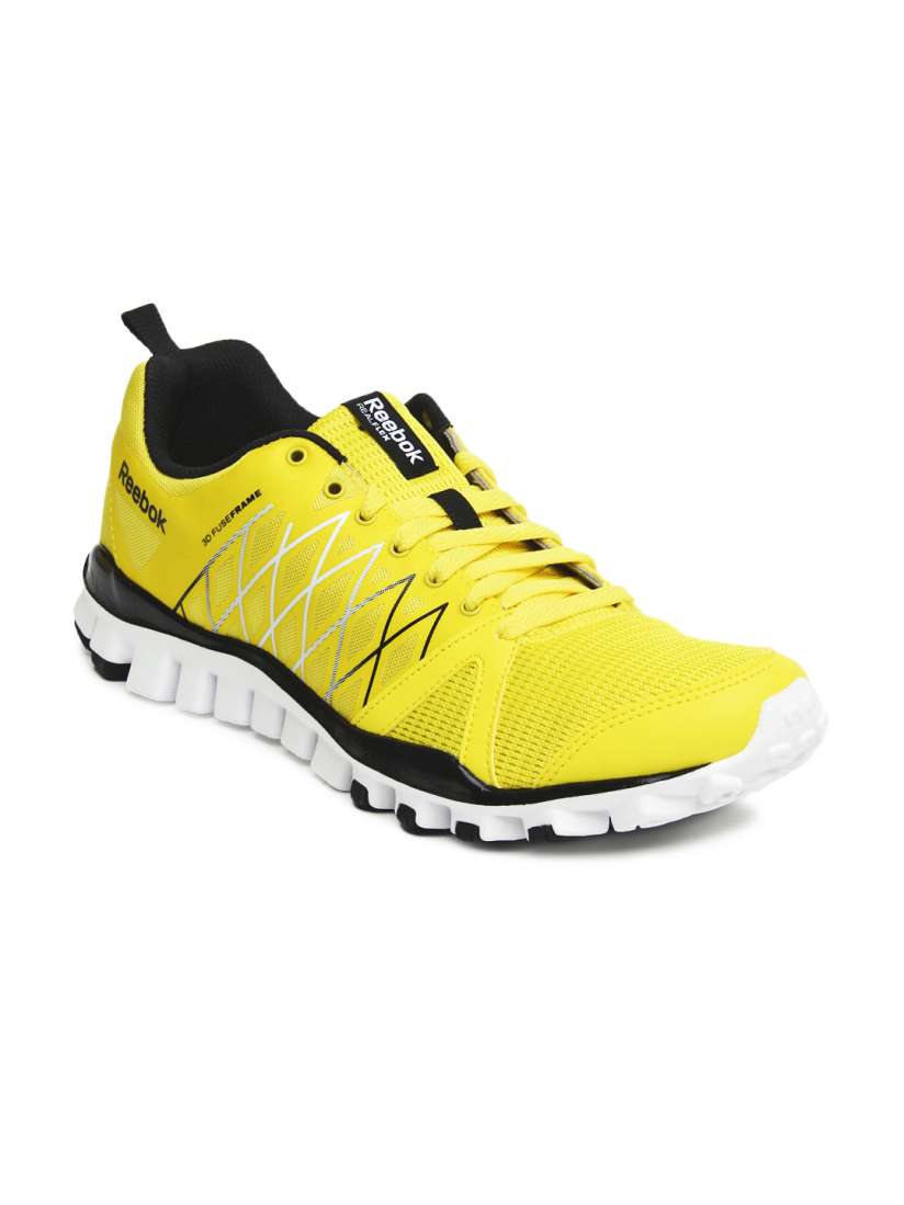 Buy Reebok Men Yellow Realflex Advance 2.0 Sports Shoes Sports Shoes for Men 234512 Myntra
