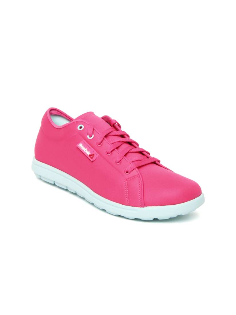 Reebok neon pink best sale