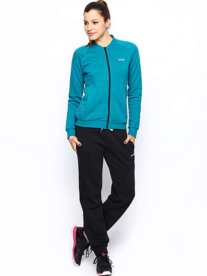 Buy Reebok Women Blue Black TS Sport Style Training Tracksuit Tracksuits for Women 550261 Myntra