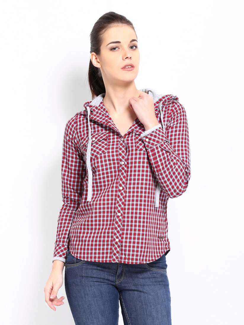 Hooded casual shirts online
