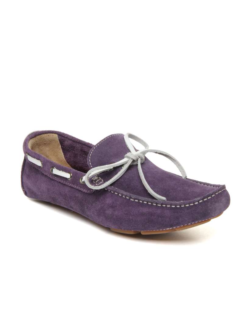 Buy Ruosh Men Blue Suede Driving Shoes Casual Shoes for Men 274856 Myntra
