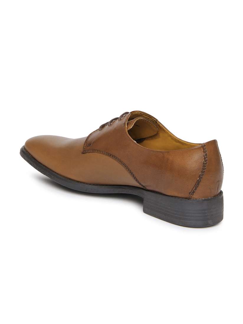 Buy Ruosh Men Tan Brown Leather Work Semi Formal Shoes Formal Shoes for Men 365044 Myntra