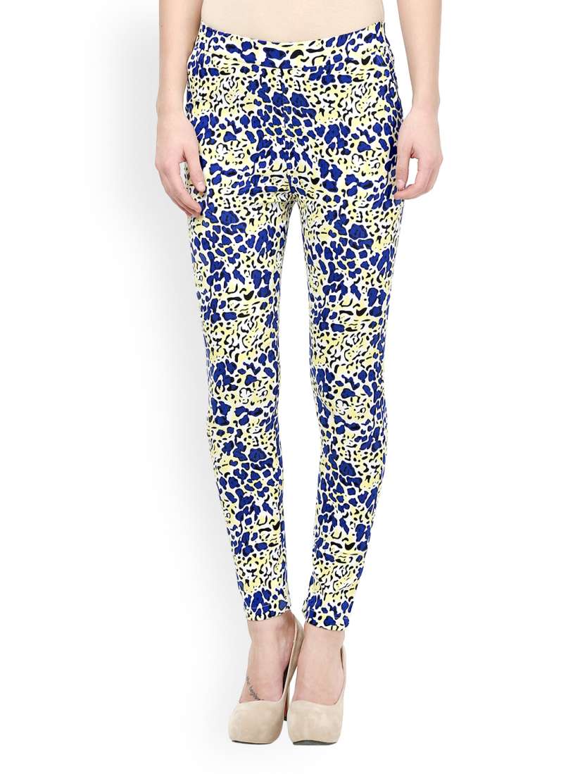Printed jeggings myntra top