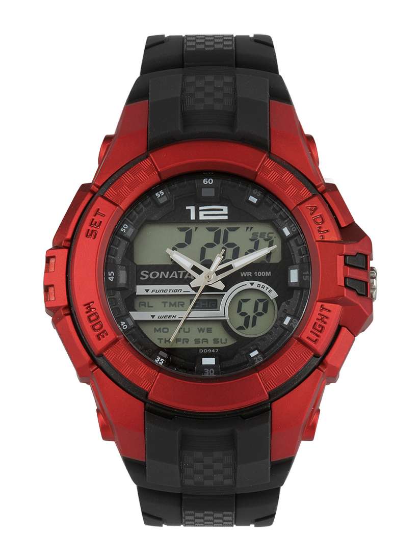 Buy Sonata Ocean Series Men Black Analogue Digital Watch 77027PP03J Watches for Men 345169 Myntra