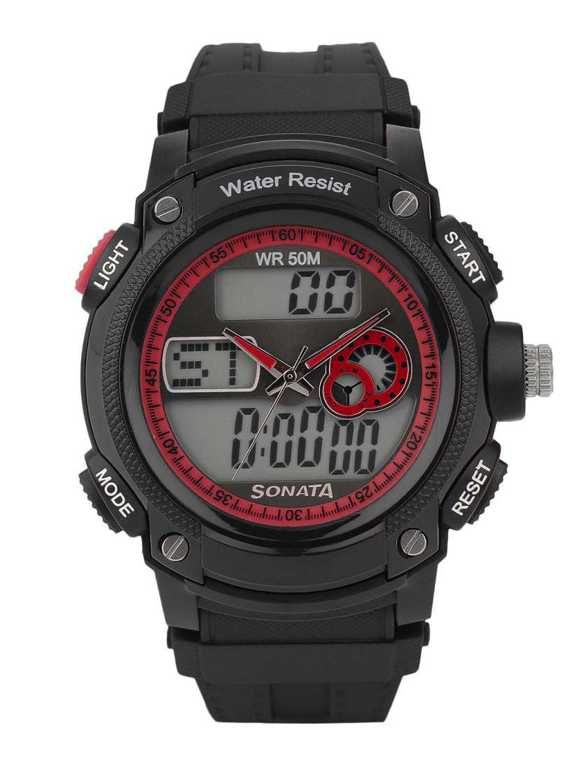 Buy Sonata Men Black Dial Ocean Series Chronograph Analogue Digital Watch ND7989PP03J Watches for Men 136503 Myntra