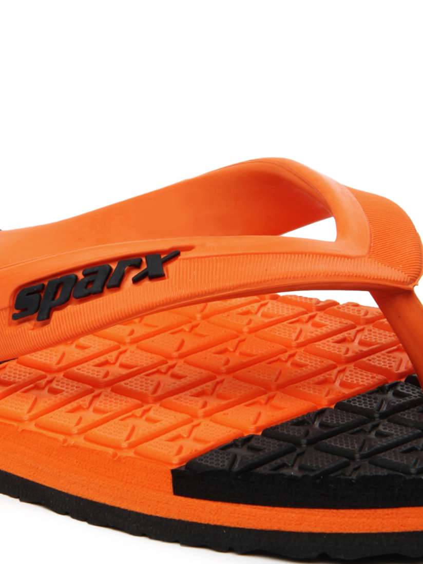 Sparx orange slippers outlet