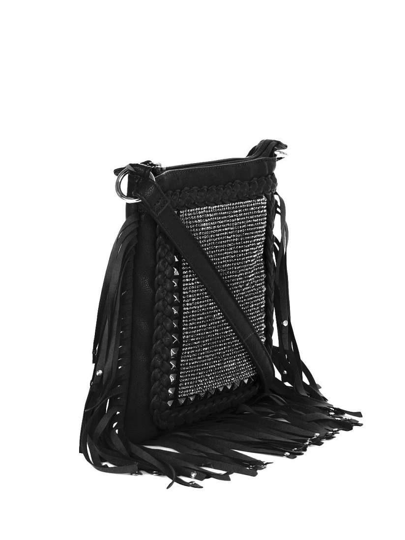 Buy Steve Madden Bjosiee Black Sling Bag Handbags for Women 141692 Myntra