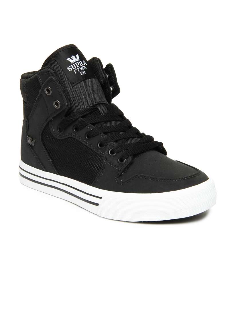 Buy Supra Men Black Vaider Casual Shoes Casual Shoes for Men 648237 Myntra
