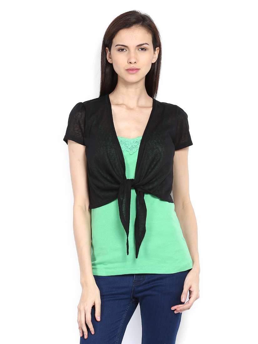 Short shrugs myntra discount