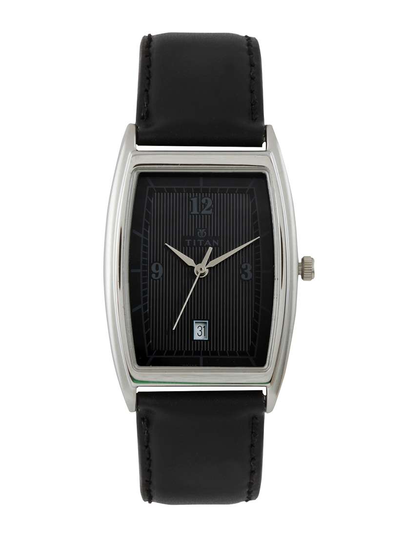 Titan black dial watch cheap