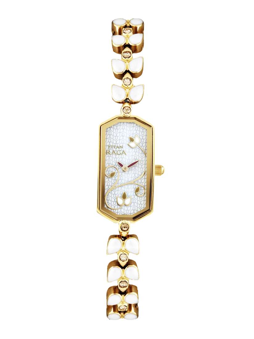 Buy Titan Raga Diva Women White Dial Watch NF9748YM01J Watches for Women 240168 Myntra