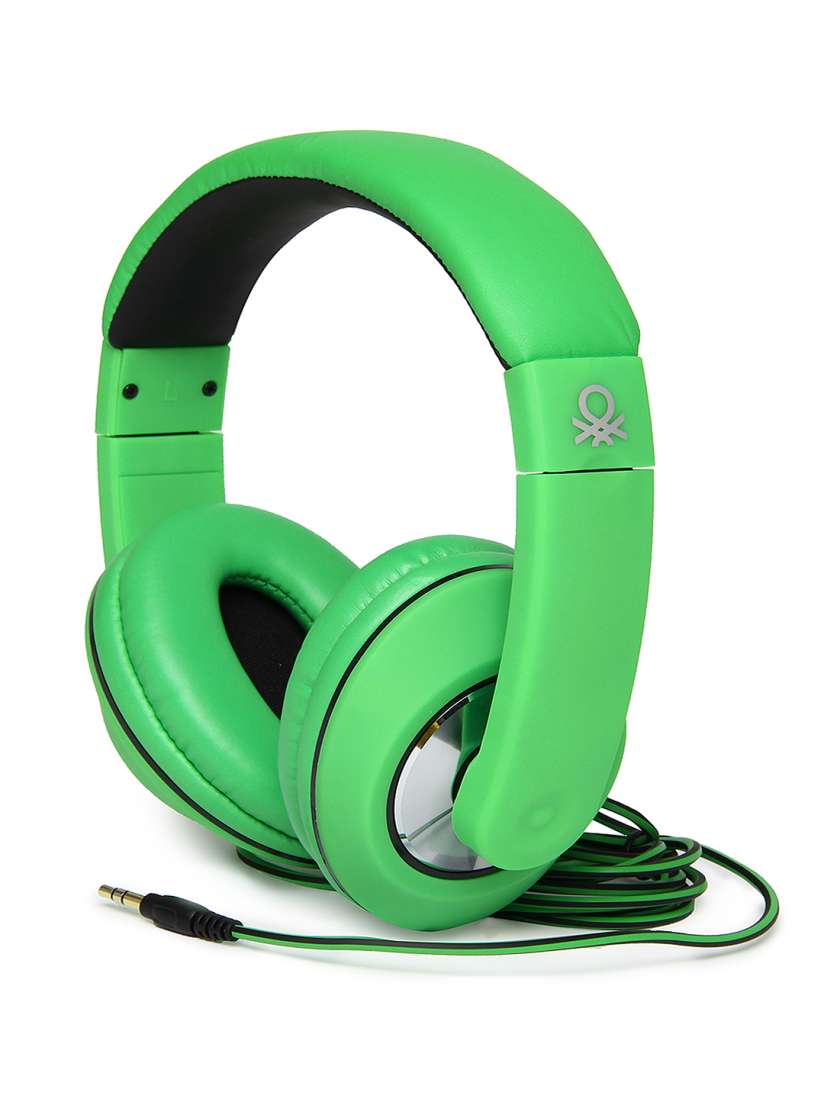 Buy United Colors of Benetton Unisex Green Headphones Free Gifts for Unisex 316372 Myntra