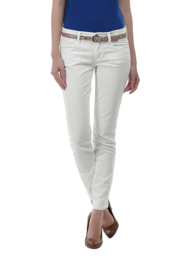 Buy United Colors of Benetton Women White Jegging Jeggings for Women 115810 Myntra