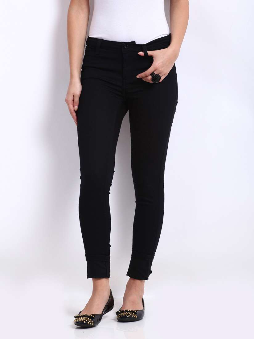 Buy Vero Moda Women Black Skinny Fit Wonder Jeggings Jeggings for Women 208441 Myntra