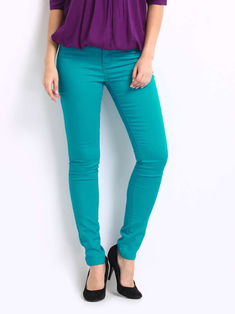 Buy Vero Moda Women Blue Skinny Fit Wonder Jeggings Jeans for Women 247323 Myntra