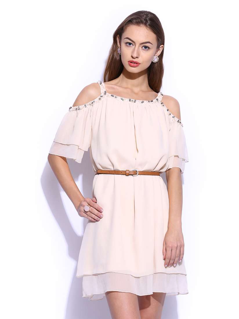 Vero moda peach dress discount