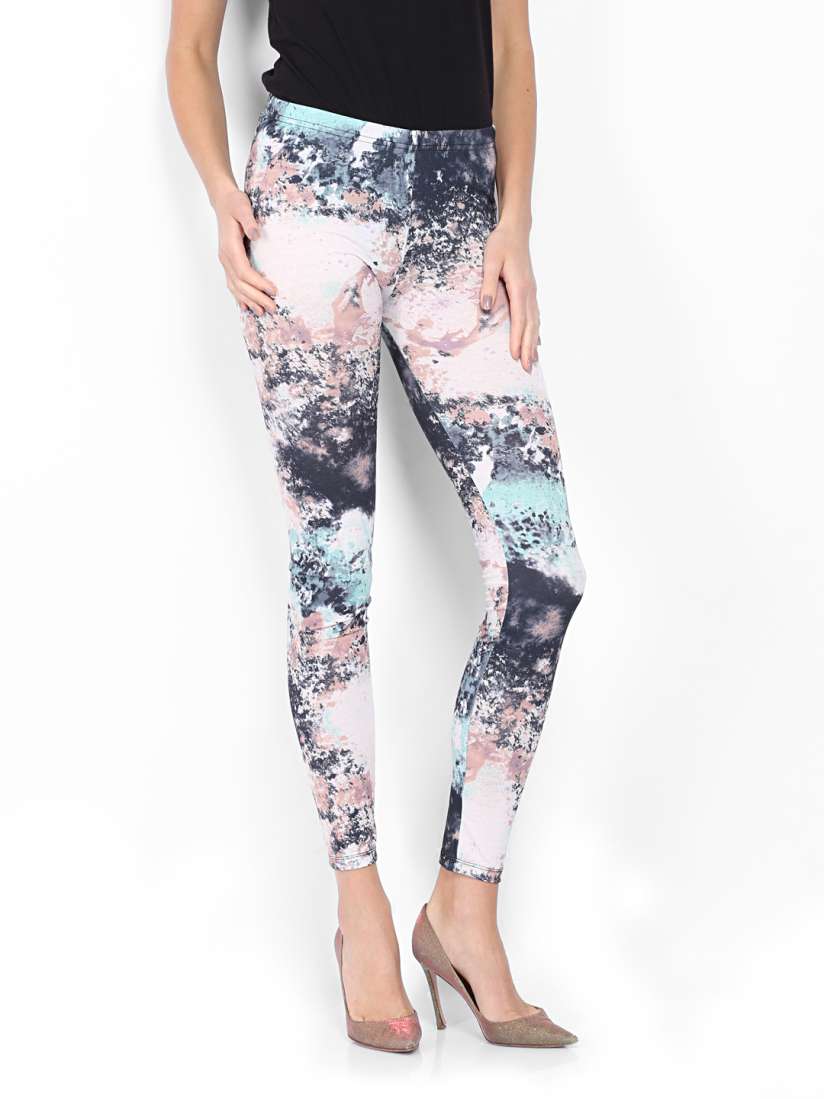 Buy Vero Moda Women Multicoloured Printed Leggings Leggings for Women 371413 Myntra