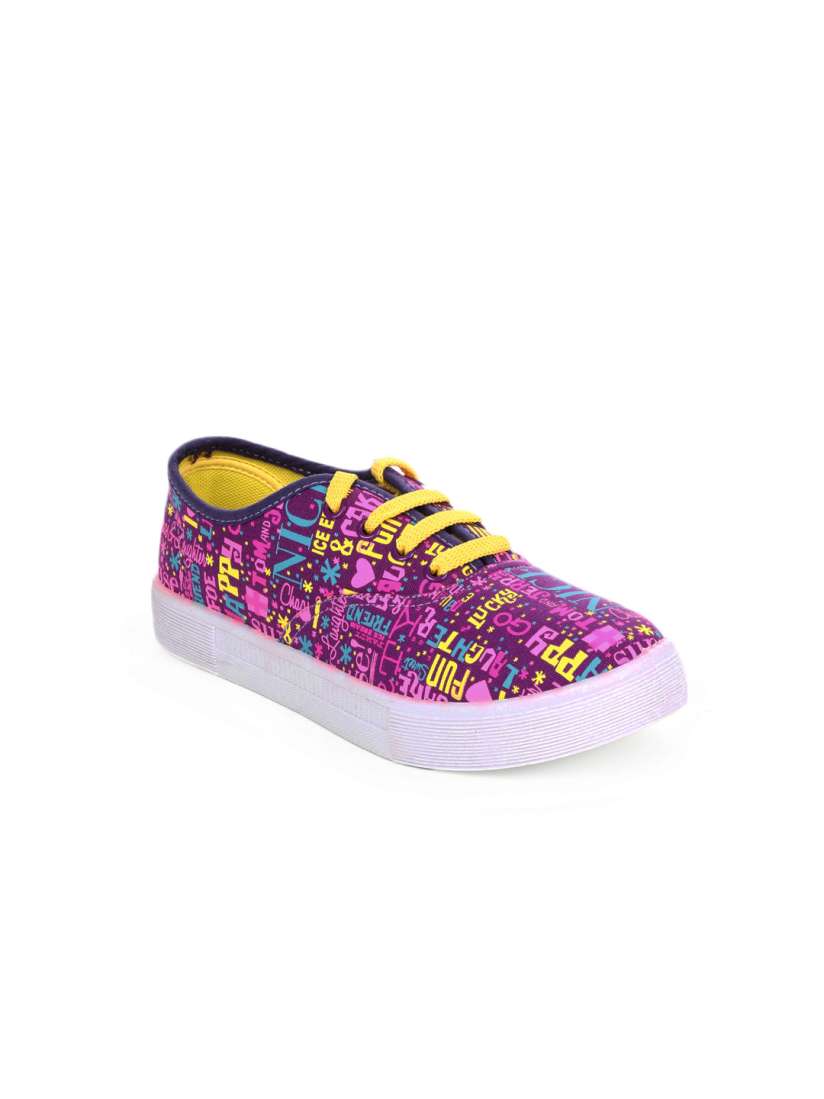 Buy Warner Bros Girls Tom Jerry Multi Coloured Canvas Shoes Casual Shoes for Girls 98898 Myntra