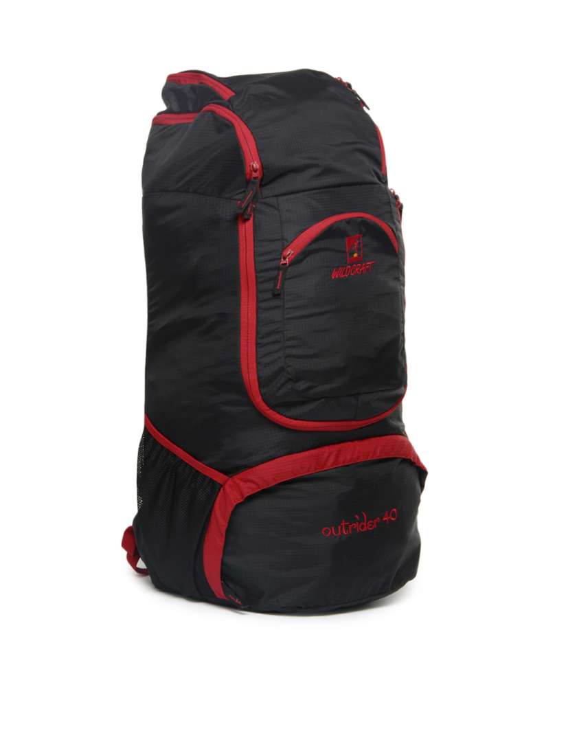 Buy Wildcraft Unisex Black Red Outrider 40 Rucksack Rucksacks for Unisex 228399 Myntra