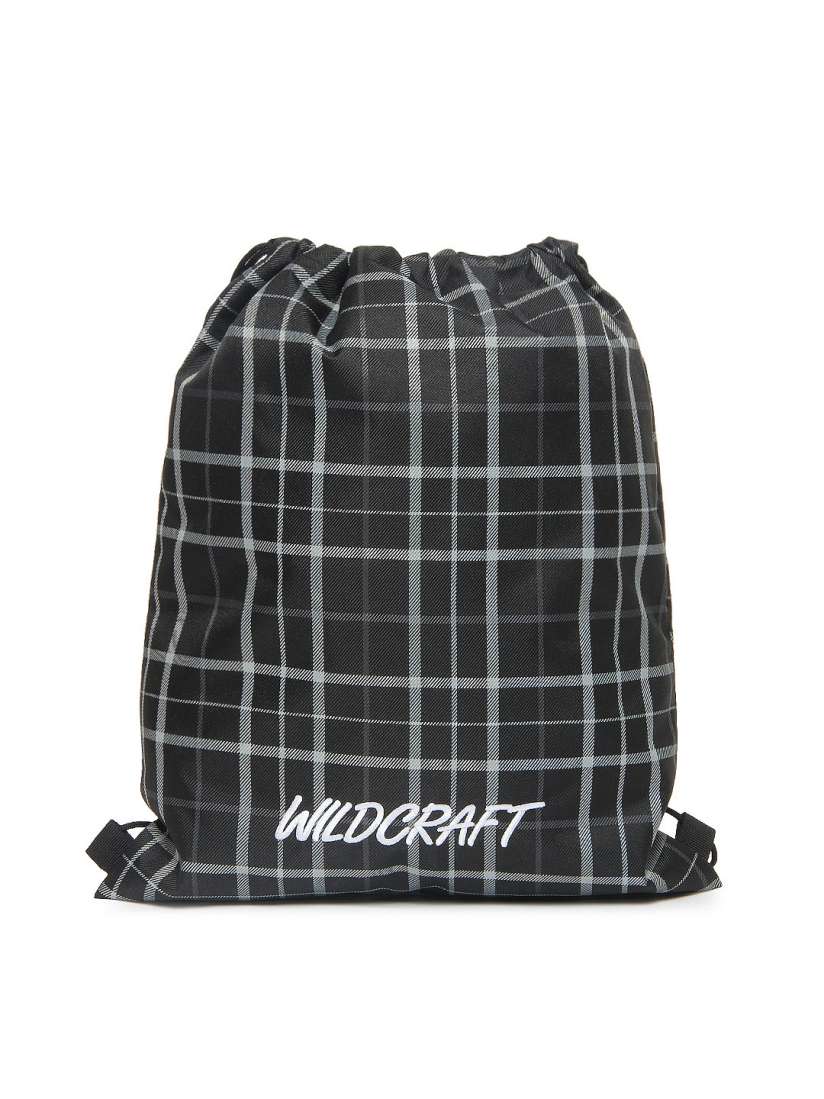 Buy Wildcraft Unisex Black Checkmate String Bag Backpacks for Unisex 228404 Myntra