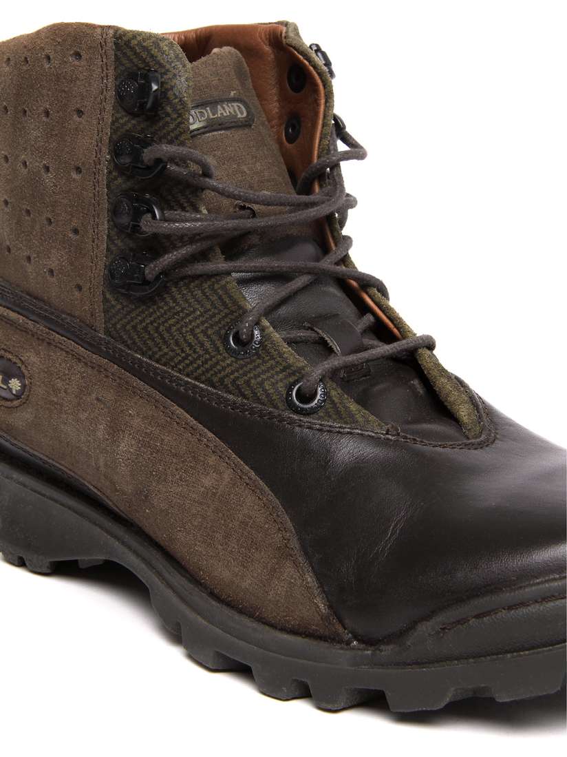 Buy Woodland Men Brown Leather Boots Casual Shoes for Men 355622 Myntra