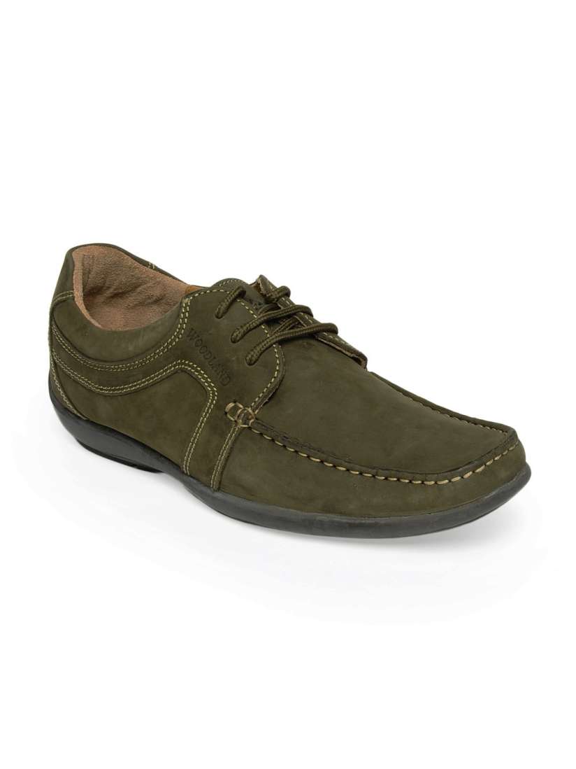 Woodland olive derby shoes outlet