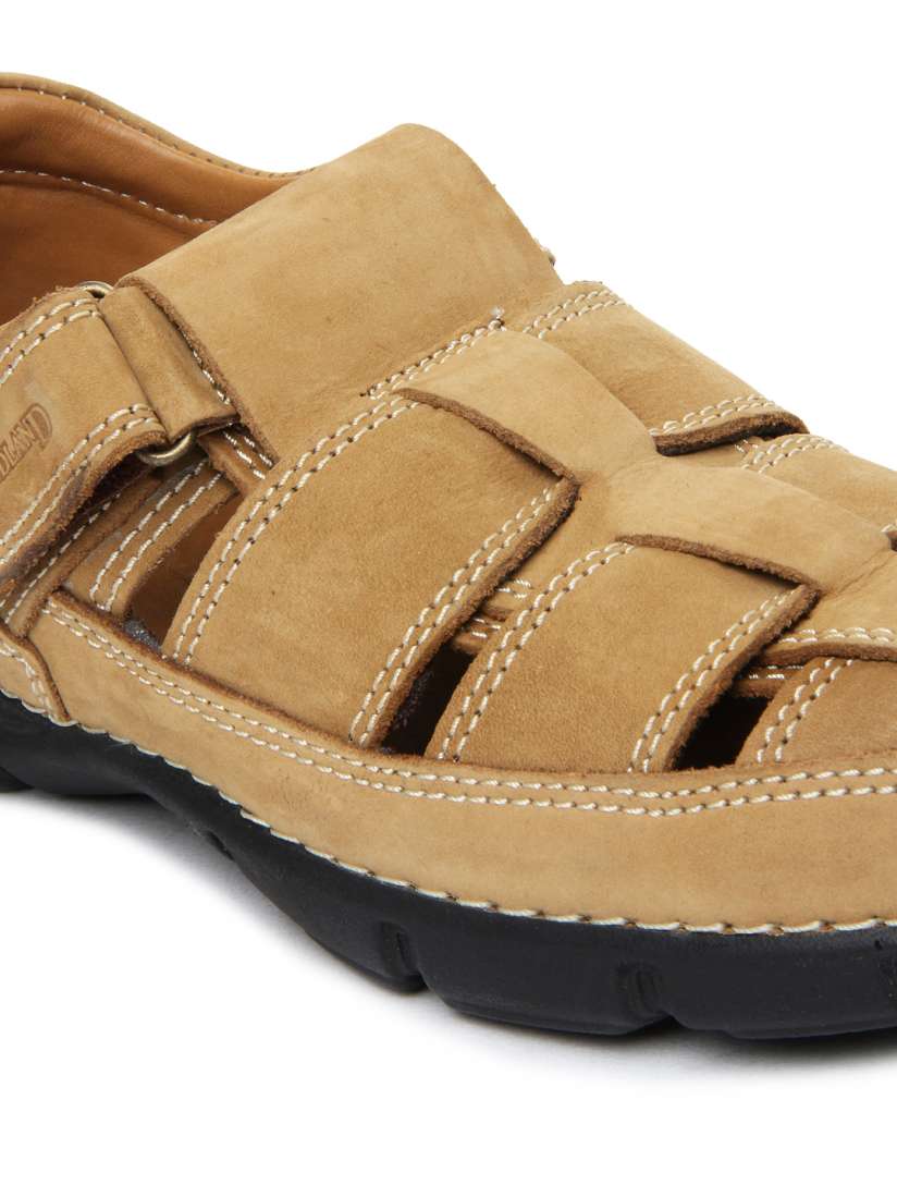 Woodland brown sandals cheap