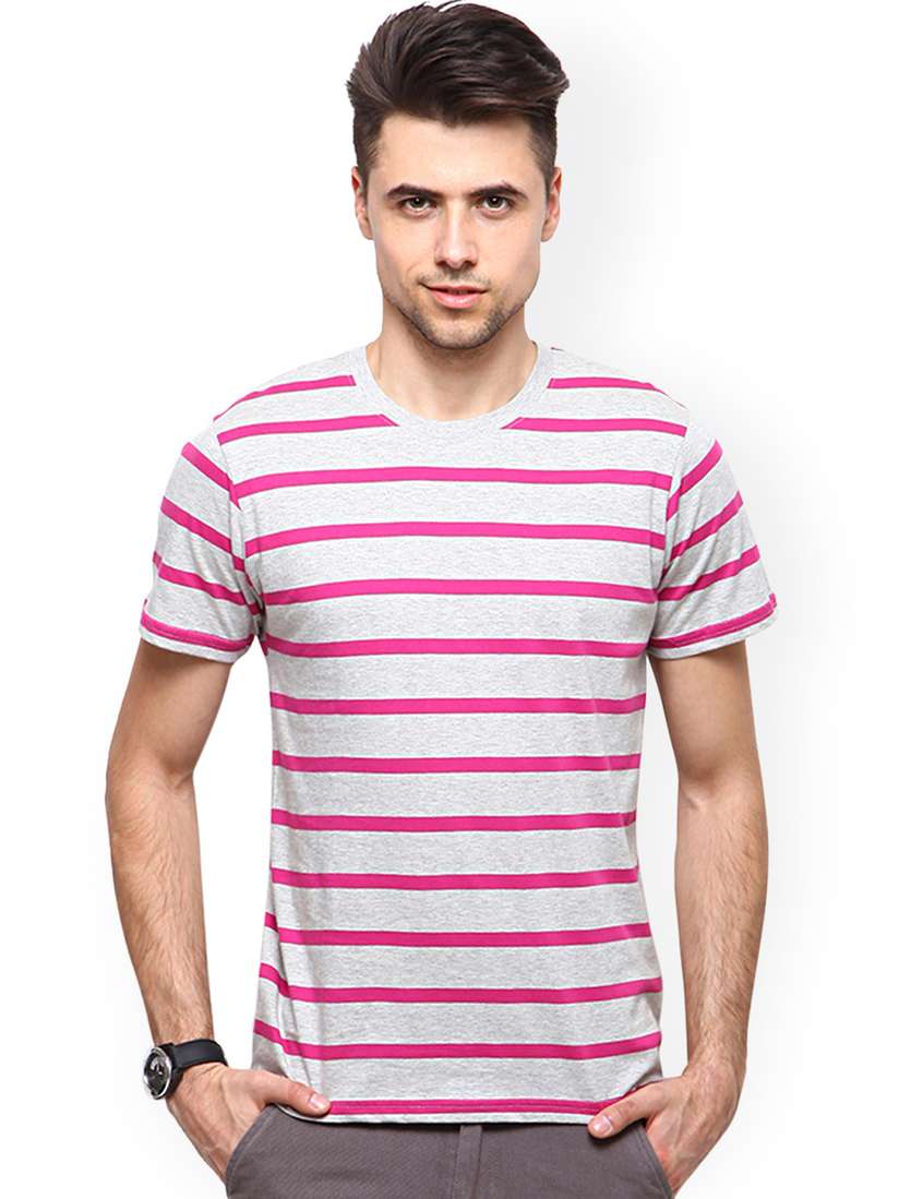 Pink Yepme T Shirt Yepme Edwin Kurta Shirt Red Ecru At Best Prices