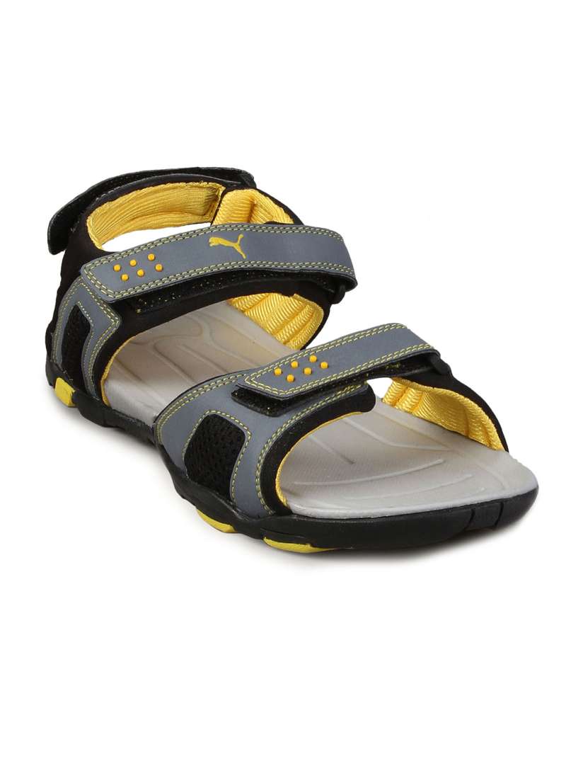 Puma mens yellow sandals hotsell