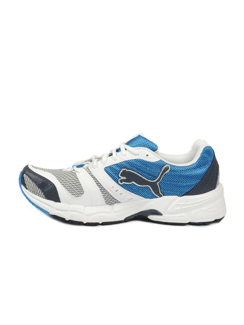 Buy Puma Men s Ikonis 2 White Blue Navy Shoe Sports Shoes for Men 7838 Myntra