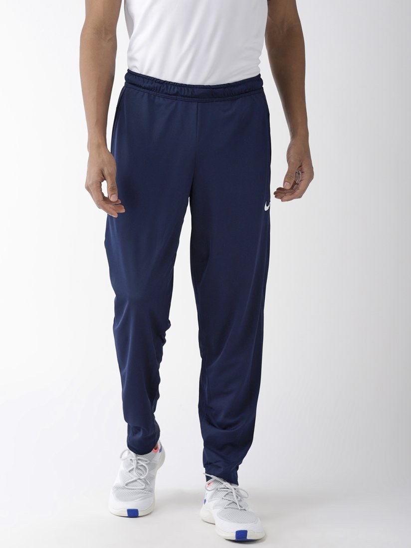 Buy Nike Men Navy Blue Solid Regular Fit AS TS Dri FIT Cricket Track Pant Track Pants for Men 10139401 Myntra
