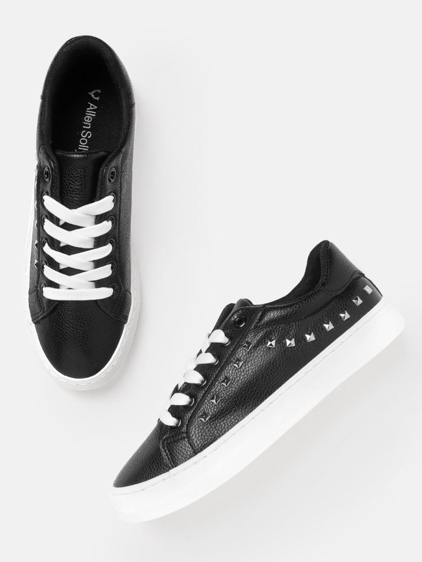 Allen solly black sneakers on sale