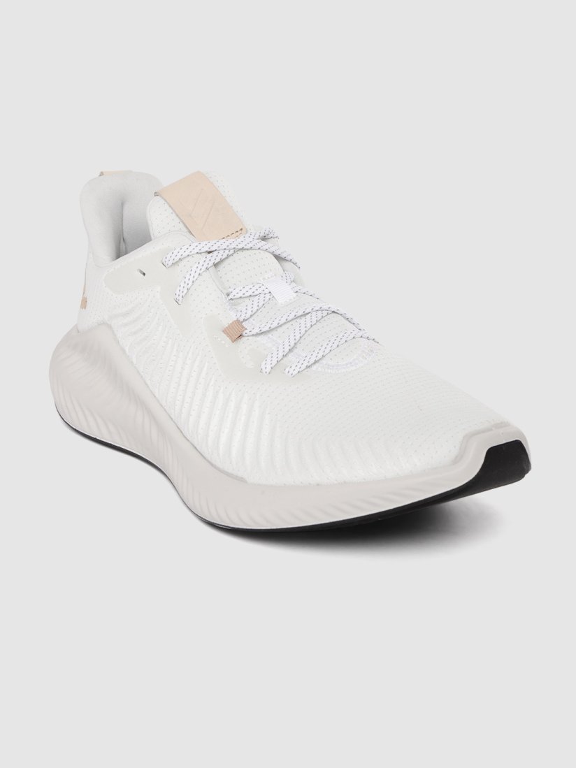 Buy ADIDAS Men White Textured Alpha Bounce Plus Running Shoes Sports Shoes for Men 10395313 Myntra