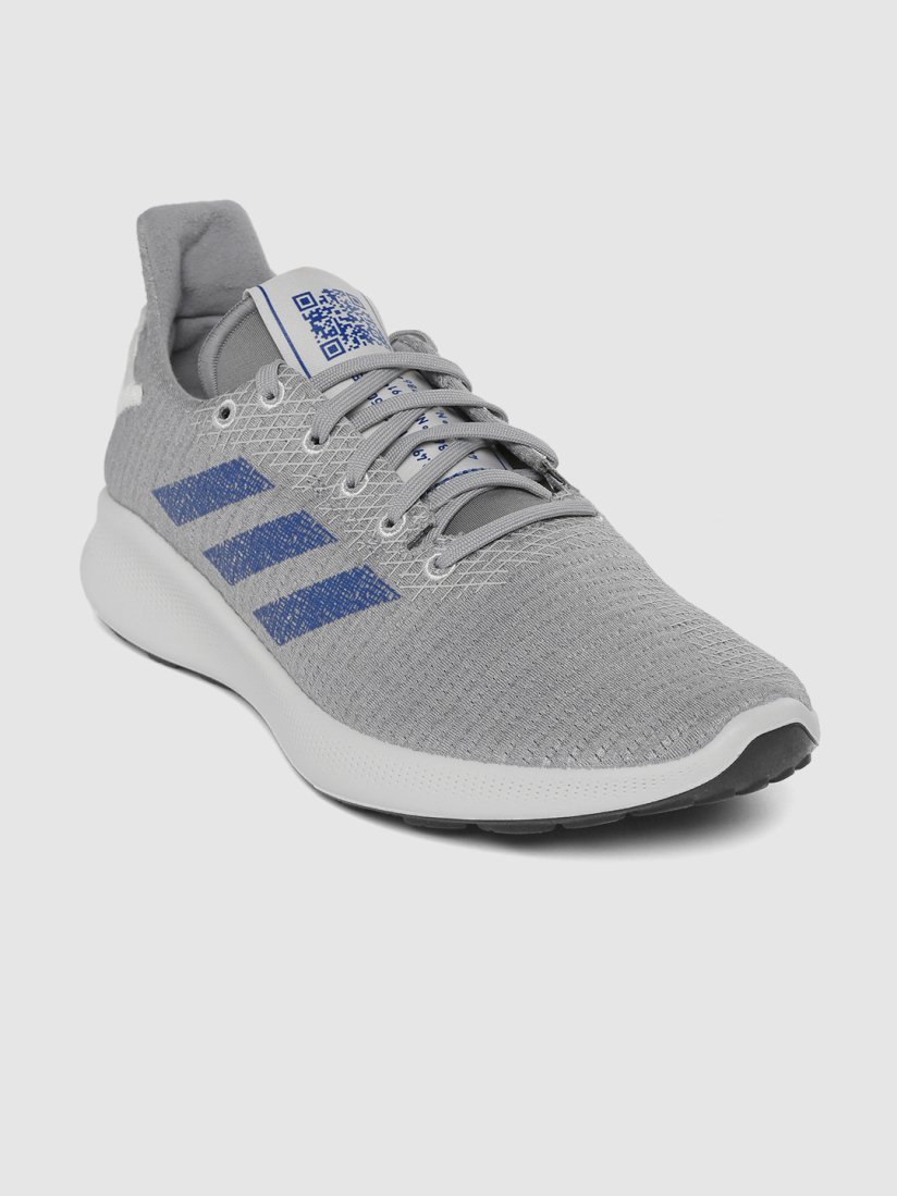 Buy ADIDAS Men Grey Textured Sense Bounce Street Running Shoes Sports Shoes for Men 10395777 Myntra