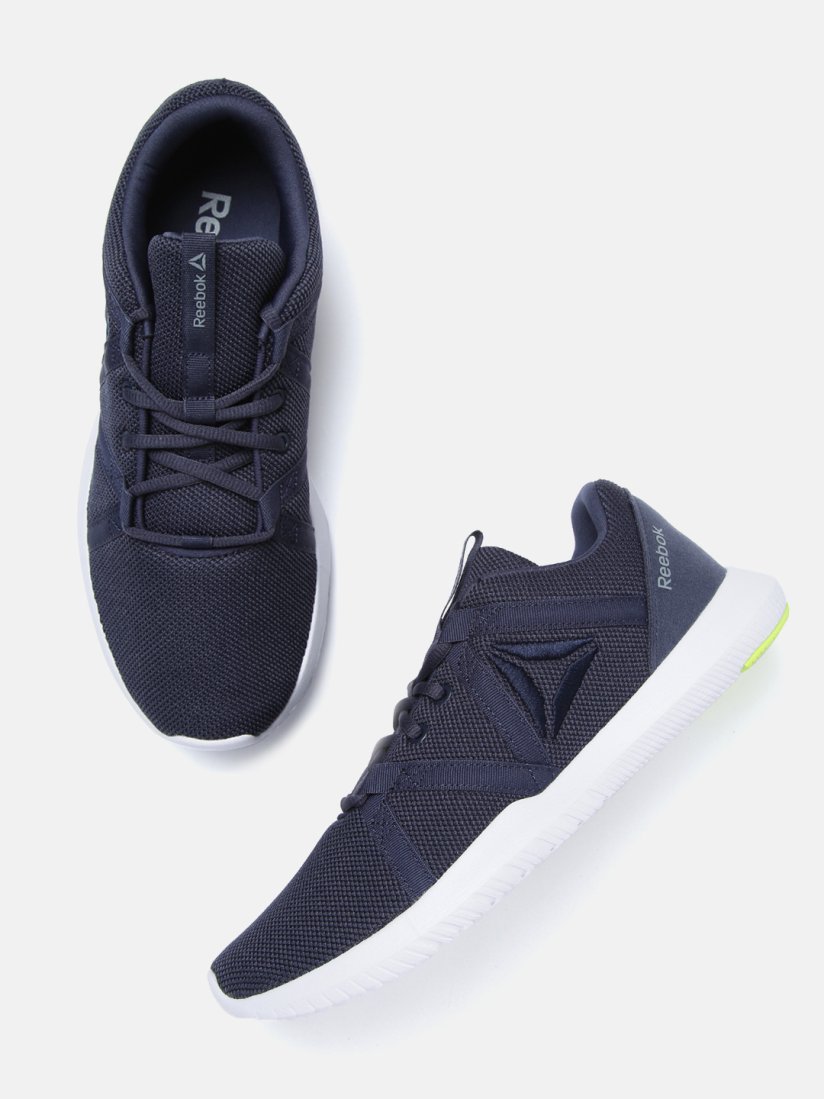 Buy Reebok Men Navy Blue Solid Reago Essential Training Shoes Sports Shoes for Men 10465786 Myntra