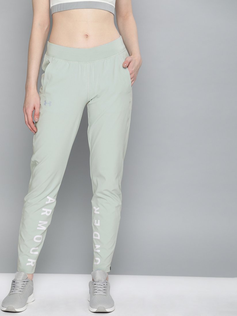 Buy UNDER ARMOUR Women Green Storm Launch Linked Up Track Pant Track Pants for Women 10816048 Myntra