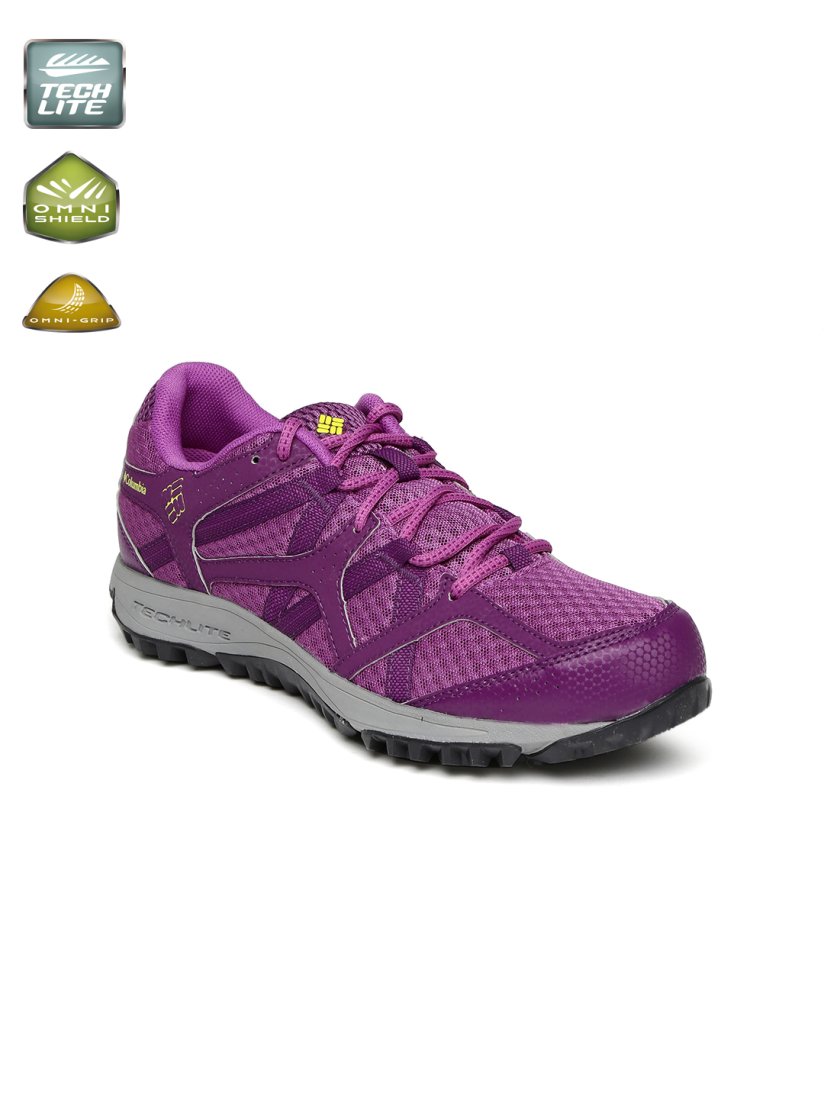 Buy Columbia Women Purple Conspiracy Switchback II Omni Tech Outdoor Shoes Sports Shoes for Women 1256038 Myntra