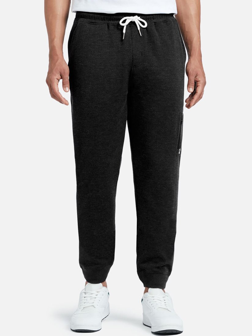 Buy XYXX Men Black Cotton Joggers With Zipper Pocket Lounge Pants for Men 15590512 Myntra