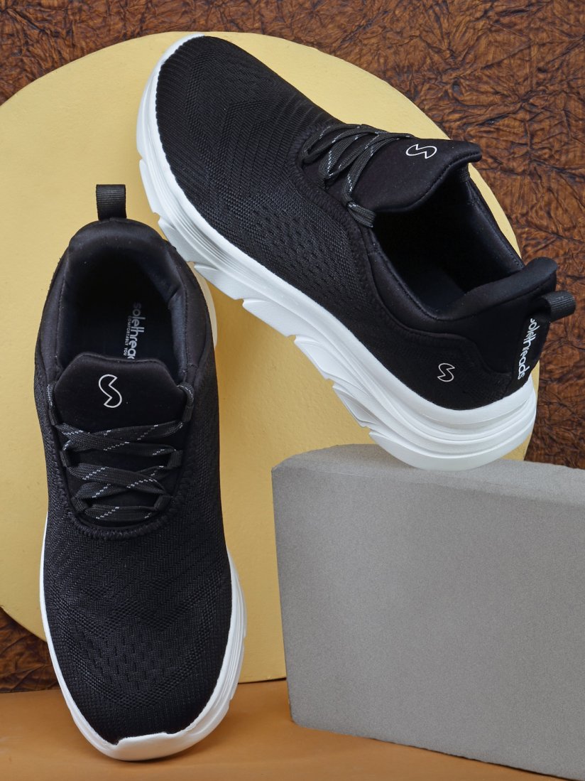 Buy Solethreads Men Textured Mesh Memory Foam Insole Contrast Sole Sneakers Casual Shoes for Men 23835328 Myntra