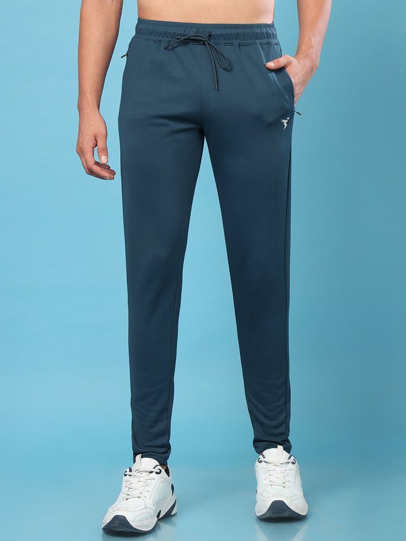 Buy Technosport Men Slim-Fit Mid Rise Elasto Plus Track Pants - Track Pants  for Men 29336222 | Myntra