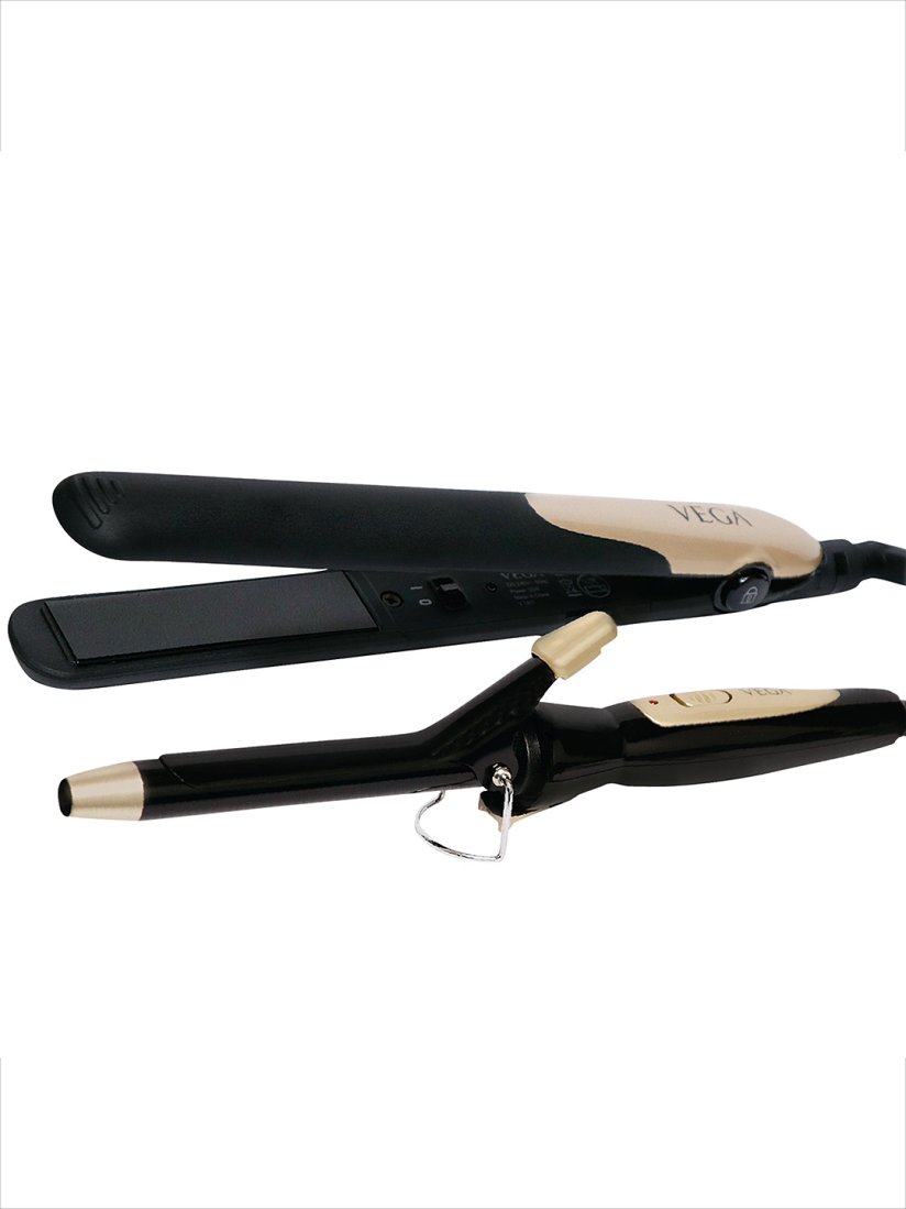 Vega hair straightener and curler combo on sale