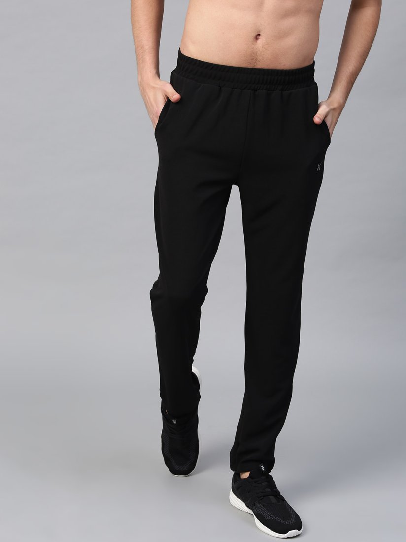 Buy HRX by Hrithik Roshan Men Black Active Essential Track Pants Track Pants for Men 6833358 Myntra