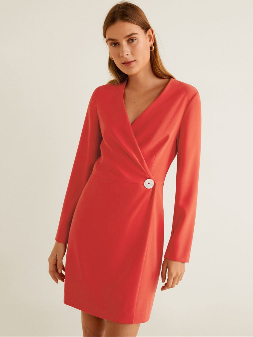 Buy MANGO Red Milly Blazer Dress Dresses for Women 8676429 Myntra